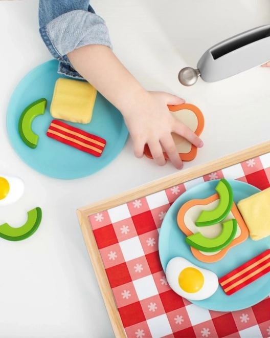 Set amusant Petit-déjeuner au Zoo