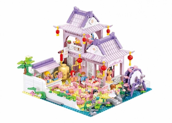 Sluban Rêve de Filles M38-B1078 Salon de thé avec jardin ornemental
