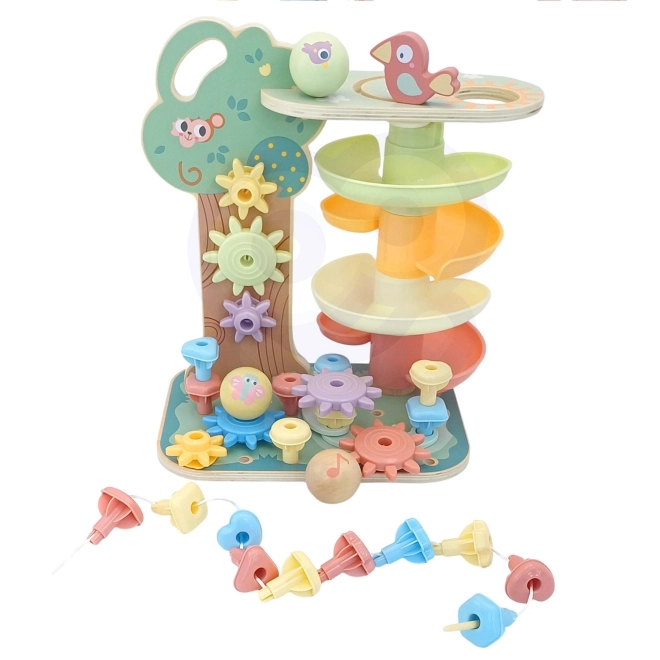 Woopie Green - Arbre Actif Montessori 4en1 FSC
