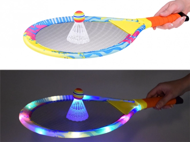 Raquettes de badminton lumineuses pour le divertissement