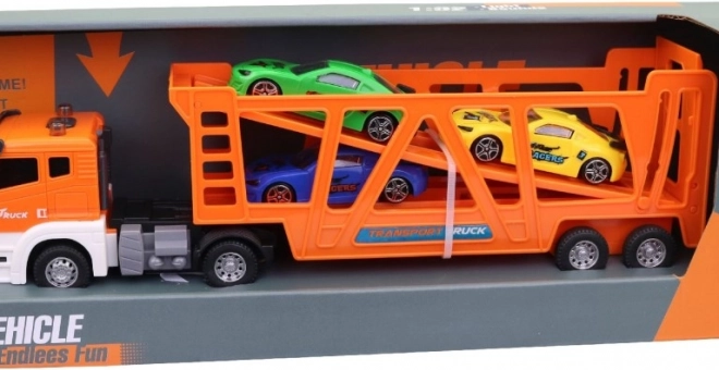 Camion avec Effets Lumineux et Sonores 27 cm