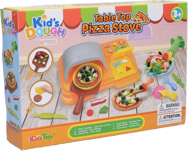 Pâte à modeler – four à pizza, set créatif