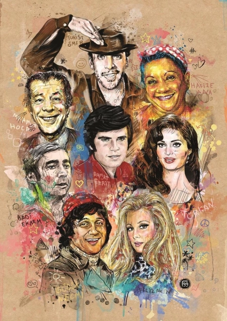 Puzzle ART PUZZLE Films turcs – 1000 pièces
