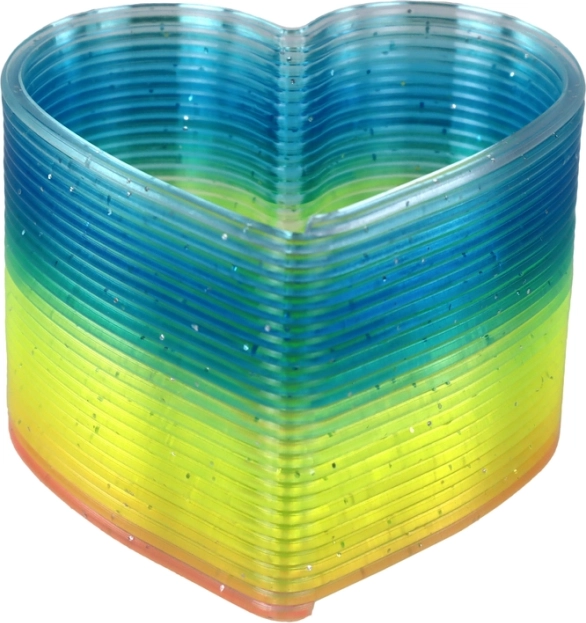Couleurs arc-en-ciel et scintillement captivants