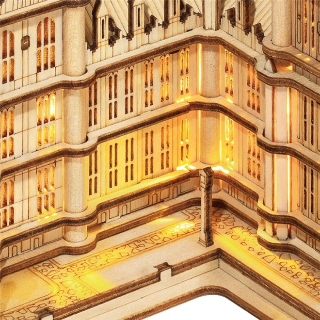 Puzzle 3D en bois RoboTime Tour de l'horloge Big Ben éclairée