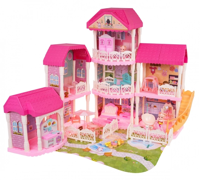 Grande maison pour princesses avec accessoires
