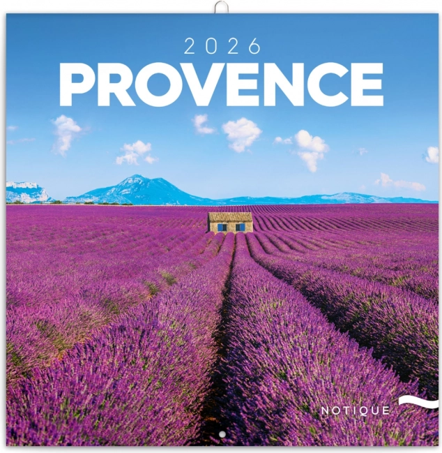 Calendrier à notes Provence 2026