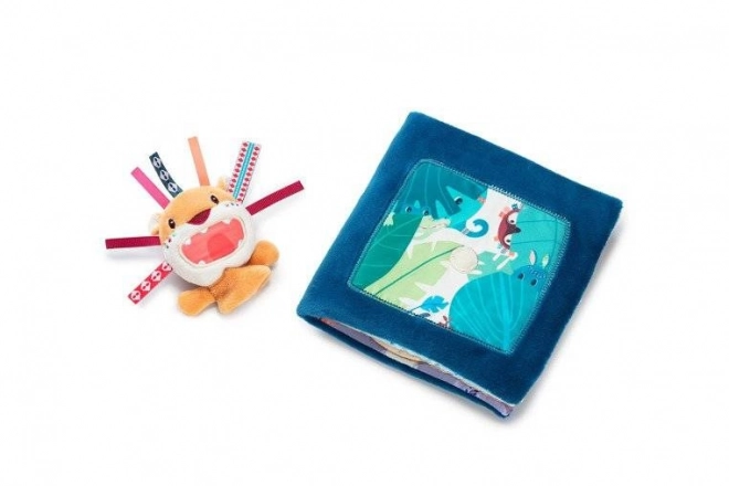 Lilliputiens - Livre avec mini marionnette Lew Jack 9 m+