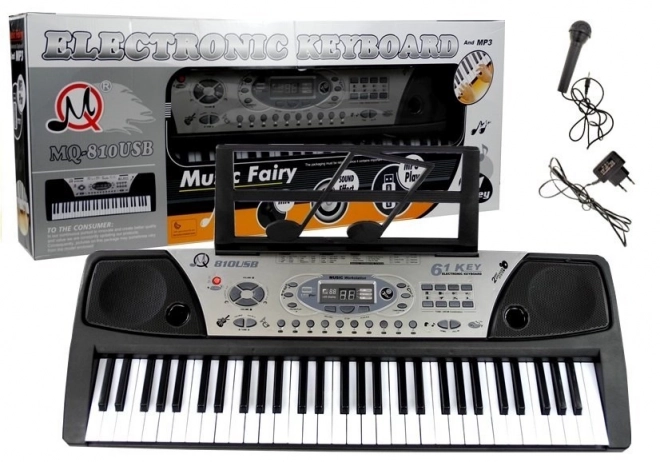 Claviers électroniques avec microphone