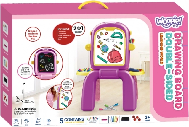 Tableau double face 2 en 1 pour dessiner