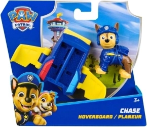 Figurine Chase avec aéroglisseur - La Pat' Patrouille