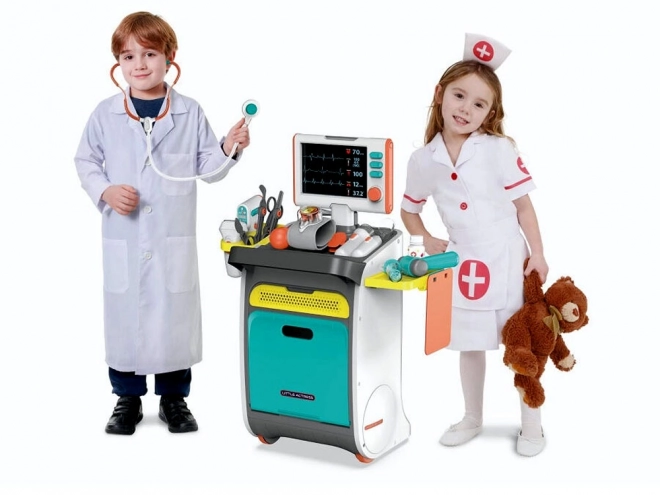 Trousse de soins médicales, chariot de médecin ZA4197