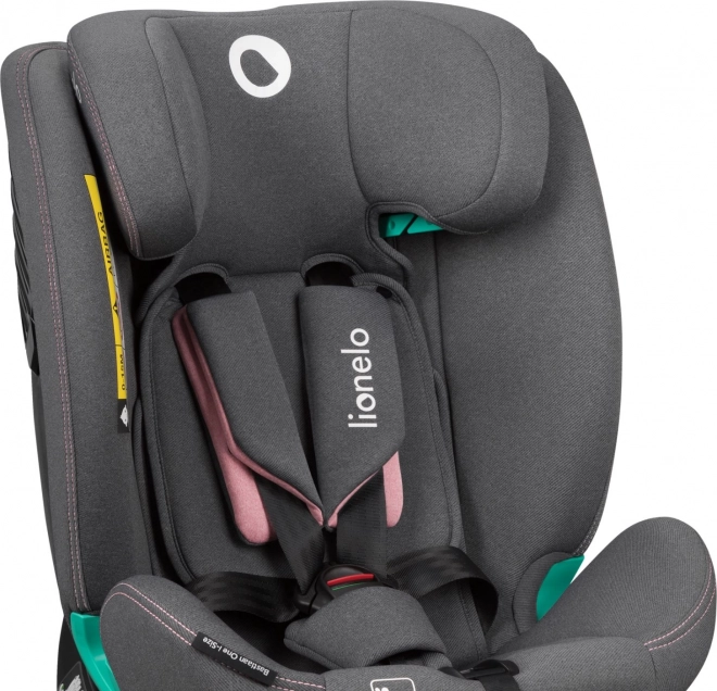 Siège auto pivotant enfant Lionelo Bastiaan i-Size Pink Rose