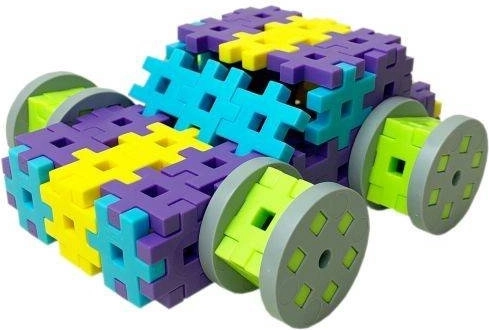 Amusement roulant grâce aux roues et aux axes