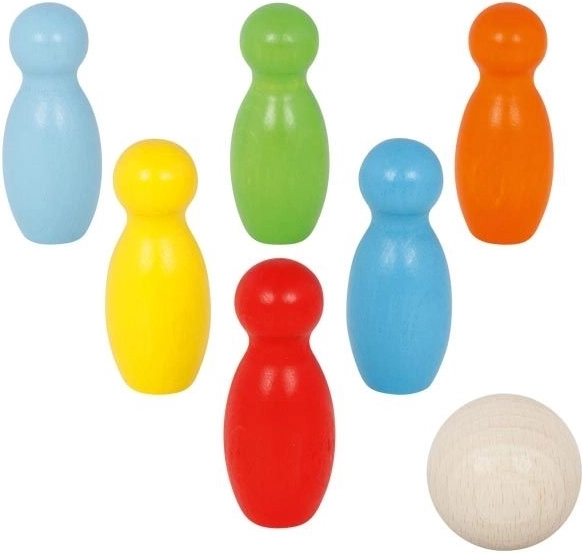 Quilles miniatures en bois GOKI
