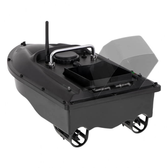 Bateau appât RC noir