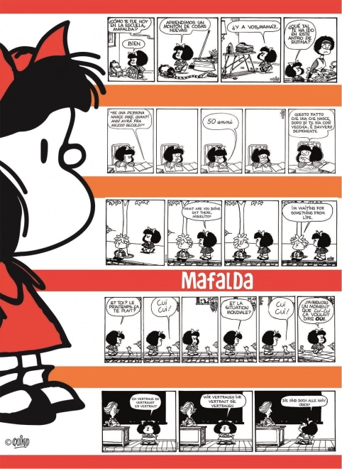 Puzzle Mafalda 500 pièces