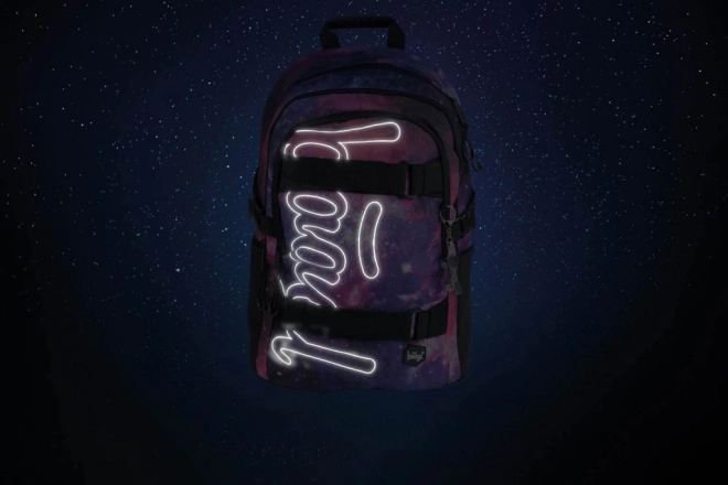 BAAGL 3 SET Skate Galaxy : sac à dos, trousse, sac