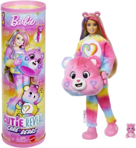Barbie Cutie Reveal Bisounours Série 2 Rose