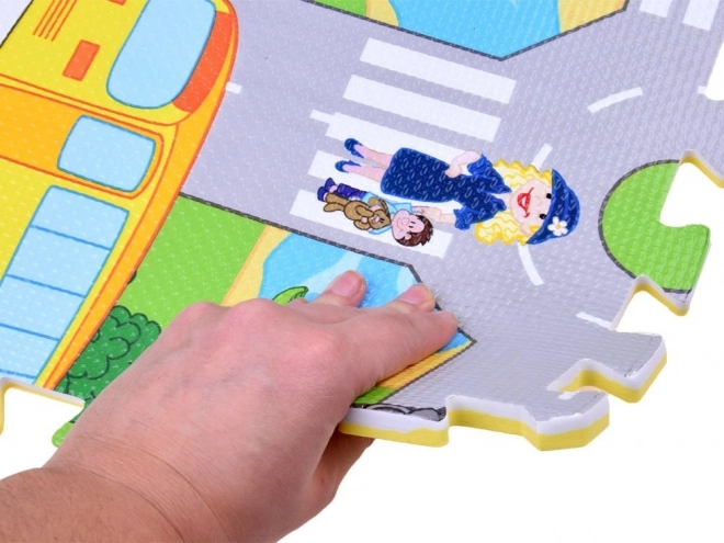 Tapis de puzzle en mousse de rue EVA ZA2510