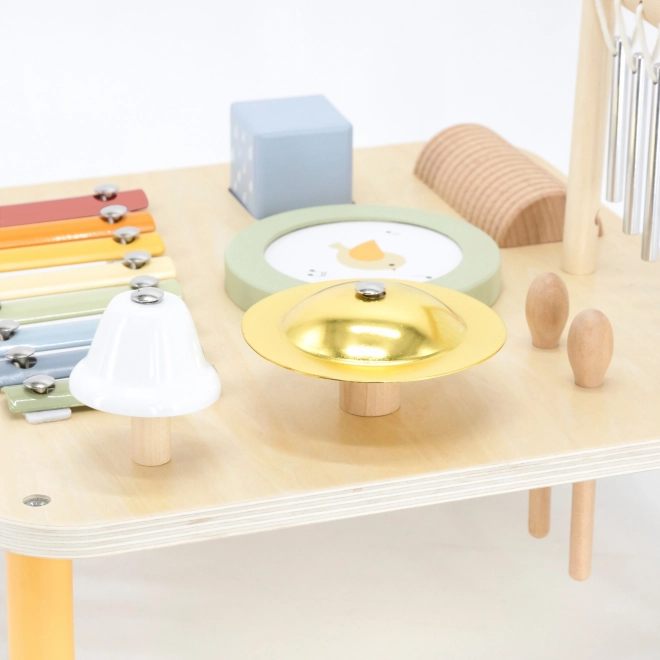 Table de musique en bois pour enfants 7 en 1