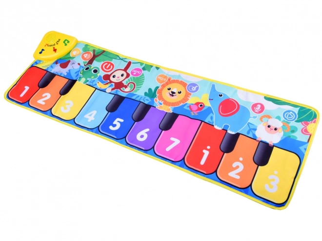 Tapis de danse musical avec chiffres