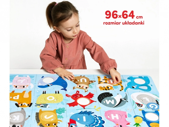 CzuCzu grands puzzles avec trou Alphabet