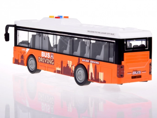 Grand bus avec sons et lumières