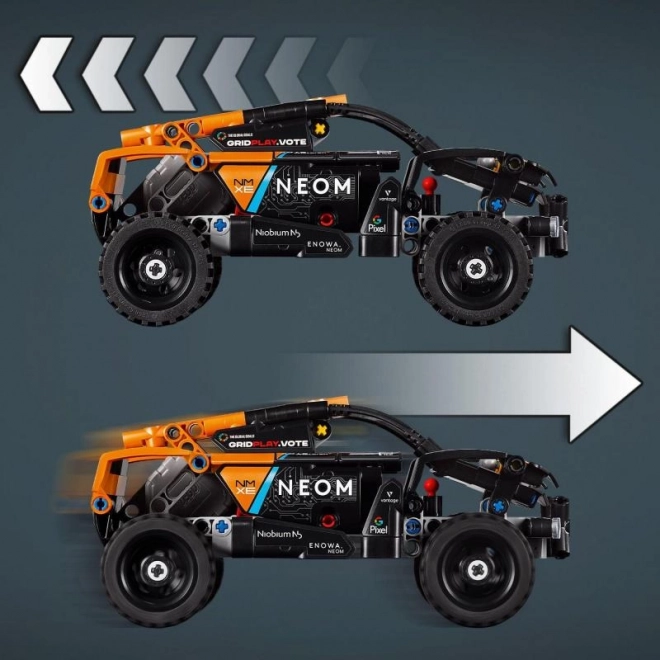 Voiture de Course Extrême E NEOM McLaren LEGOae Technic 42166
