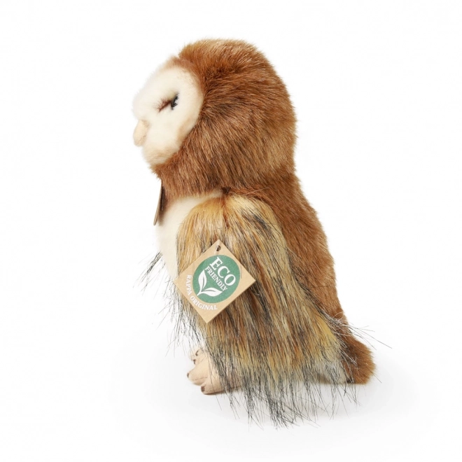 Chouette en peluche 20 cm ÉCOLOGIQUE