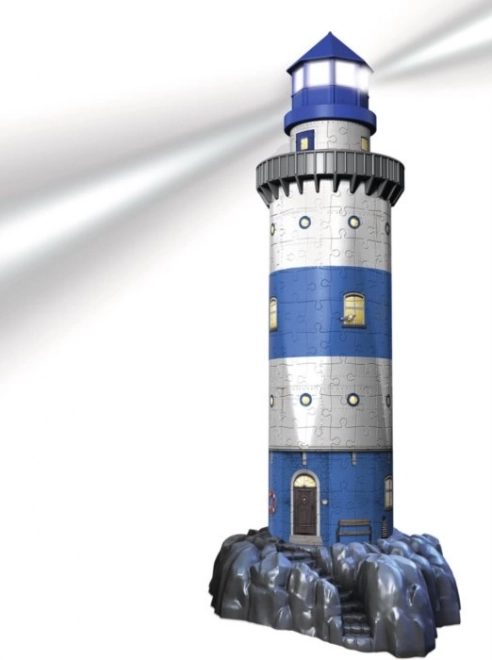 Ravensburger puzzle 3D lumineux phare édition nocturne 216 pièces
