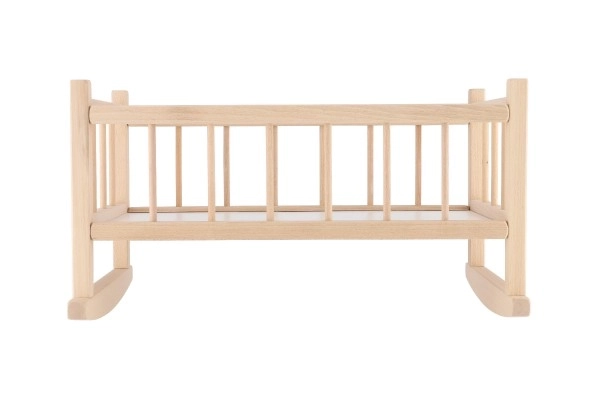 Berceau en bois pour poupées