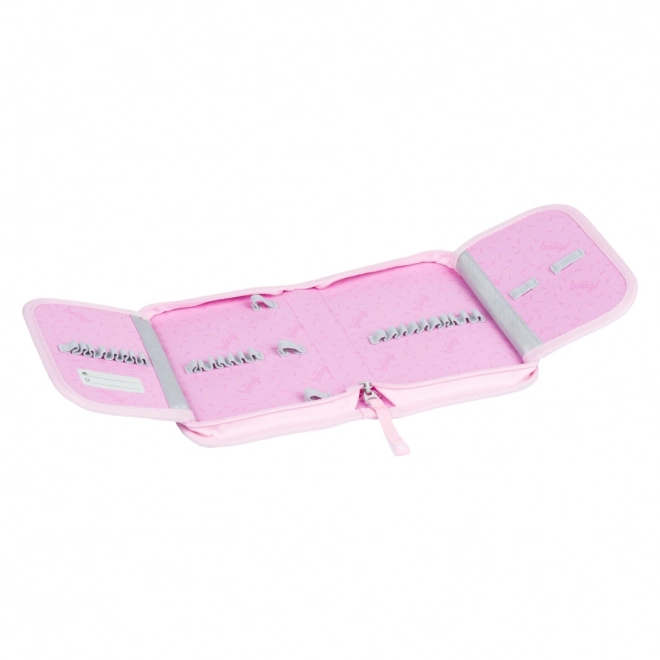 BAAGL Trousse classique à deux rabats Rainbow Unicorn