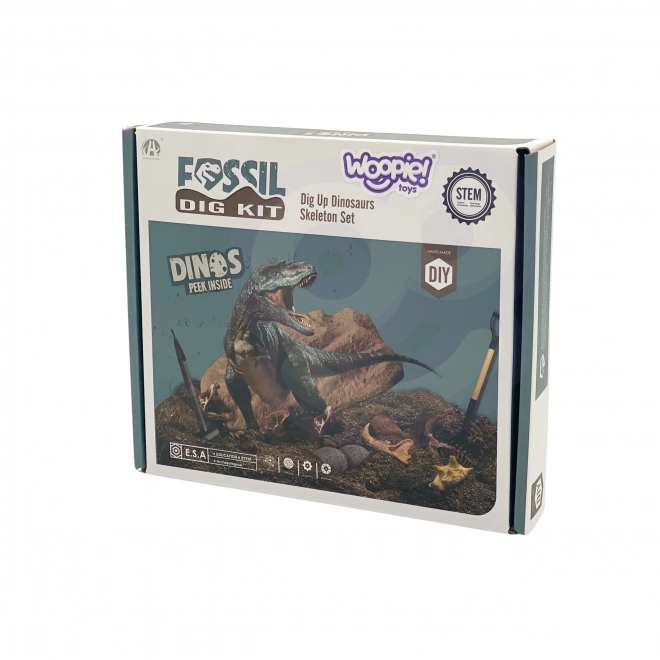 WOOPIE ensemble de fouilles 6 en 1 squelettes de dinosaures petit archéologue