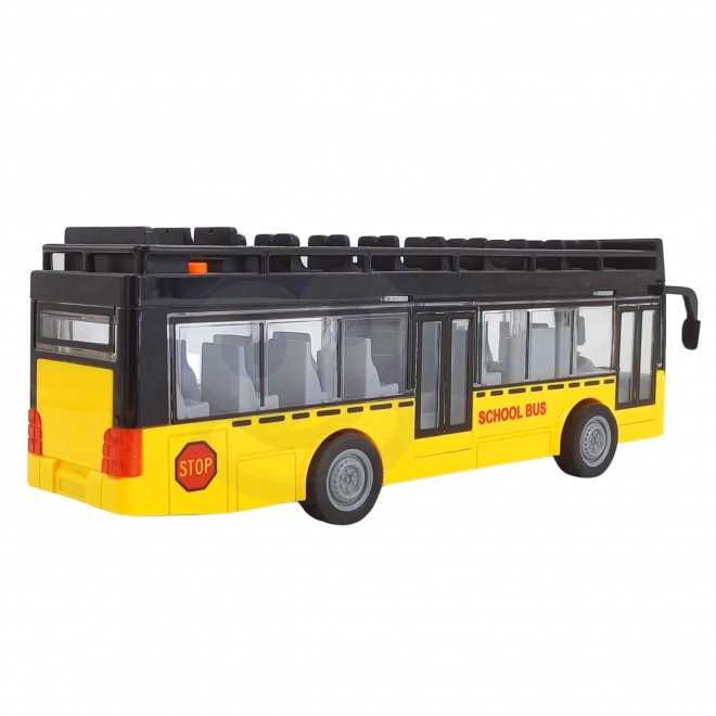 Design réaliste de bus scolaire