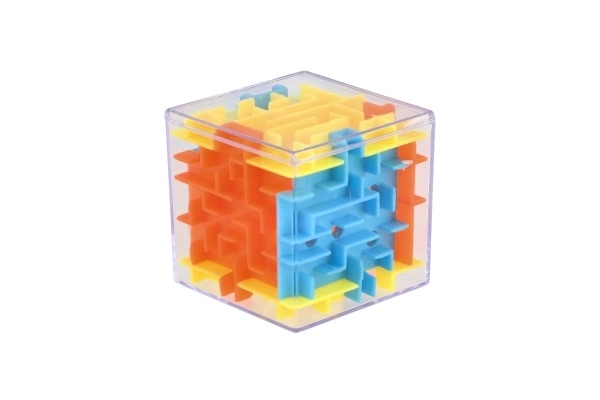 Cube casse-tête avec bille 4x4x4 plastique 20 pcs en boîte