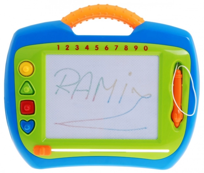 Puzzle Heureux pour Enfants 3+ Jouet créatif + stylet + 4 tampons + dessins en 4 couleurs
