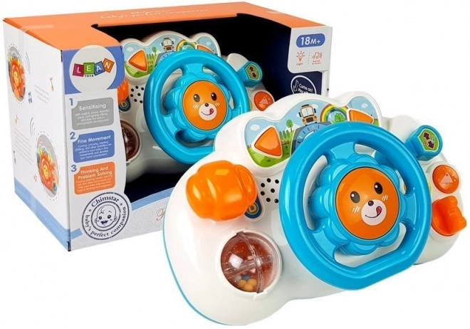 Volant éducatif interactif Baby Blue