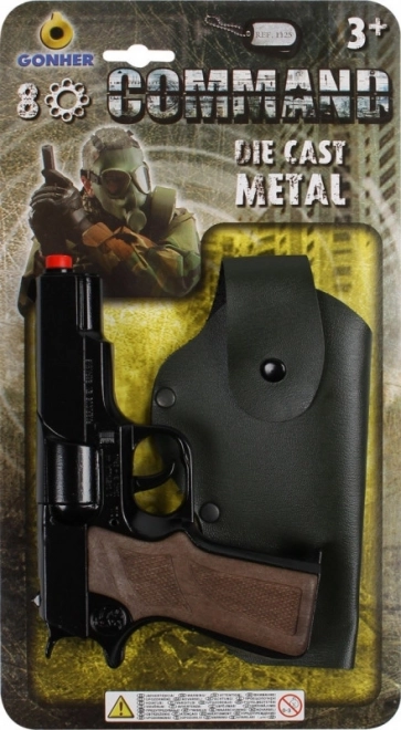 Pistolet de police Command avec étui