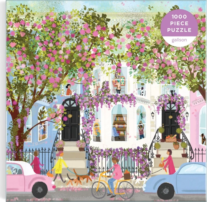 Puzzle Terrasse Printanière 1000 pièces Galison