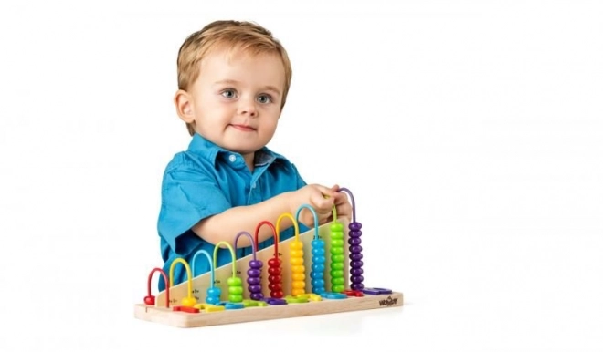 Abacus en bois réversible