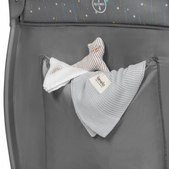 Lit bébé de voyage Lionelo Stefi Plus gris multicolore