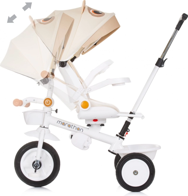 Tricycle avec toit 2en1 Kitten Marathon