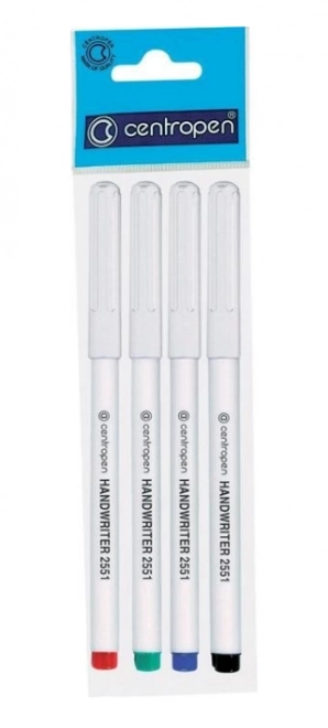 Ensemble de marqueurs Centropen 4 pcs