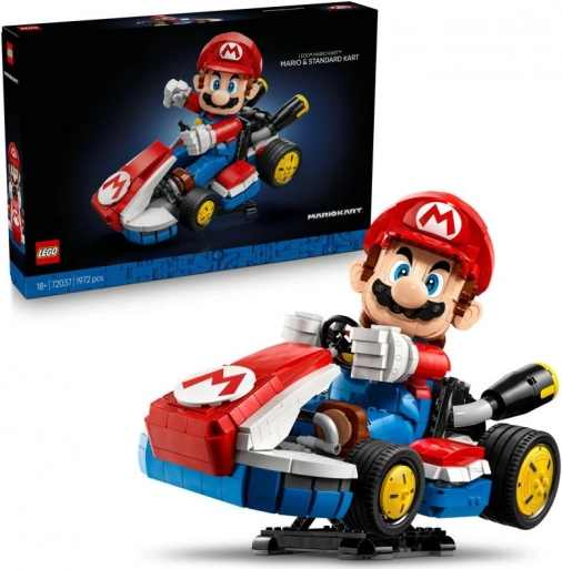 jeu de construction nintendo super mario – mario dans le kart standard