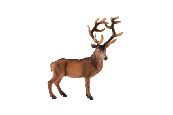 Cerf européen plastique zooted 15cm en sac