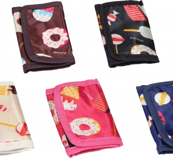 Portefeuille élégant avec poche à scratch