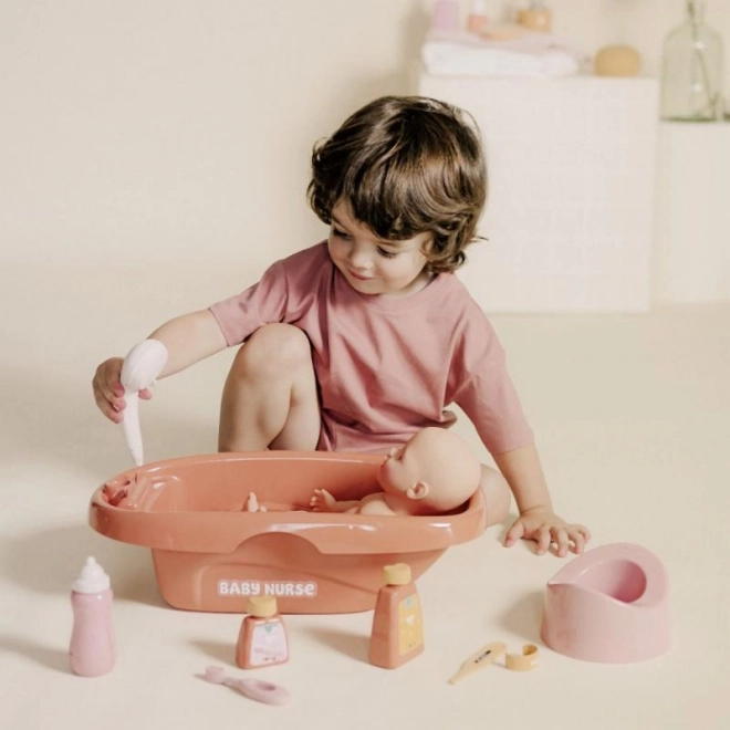Baignoire pour poupées Baby Nurse avec accessoires