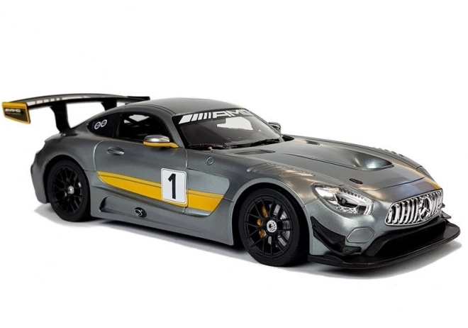 Voiture R/C Mercedes-AMG GT3 Rastar 1:14 gris avec télécommande
