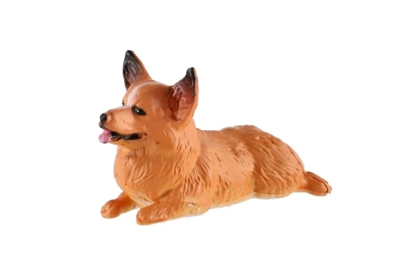 Figurine en plastique de chien et de chat - mélange d'espèces